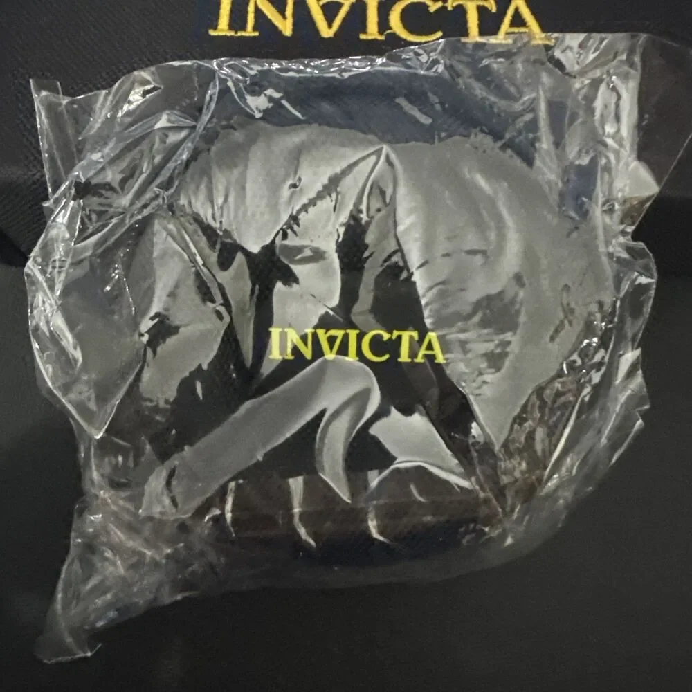 Invicta Watch Travel Case Hard Shell Zipper NEW Sealed